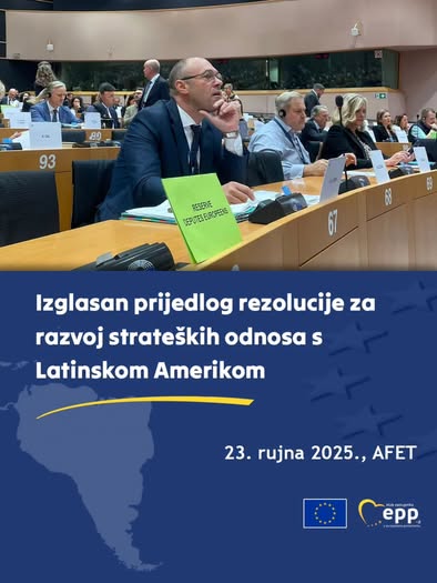 Europski parlament podržao Stierovu rezoluciju za jačanje veza s Latinskom Amerikom