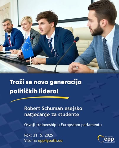 Stier poziva studente na esejsko natjecanje o europskoj obrani