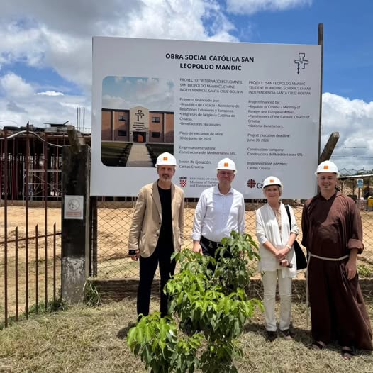 Stier posjetio hrvatskog franjevca koji gradi dom za siromašnu djecu u Boliviji